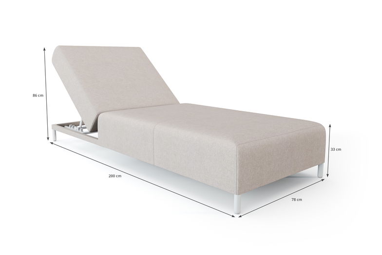 Element Sun Lounger Compact