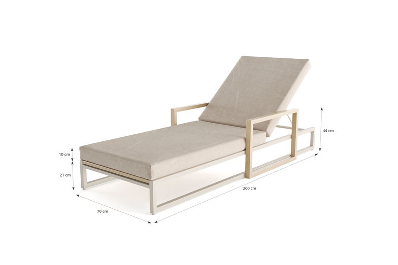 Auckland Sun Lounger Compact