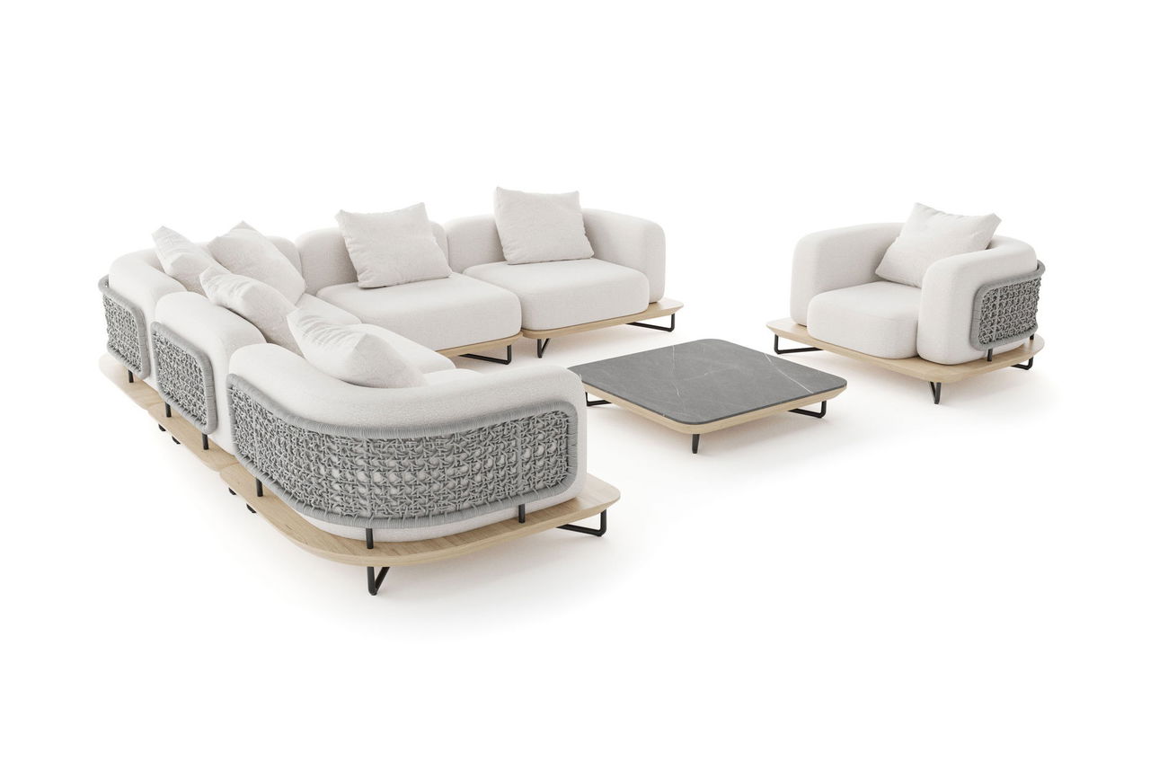 Serent Lounge Plus (Rope Grau) main product photo
