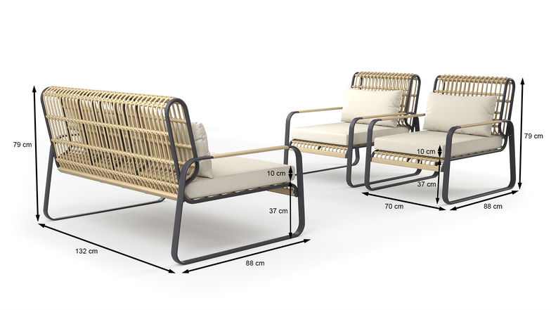 Lattice Lounge Compact
