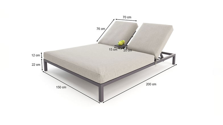 Plaza Sun Lounger Plus