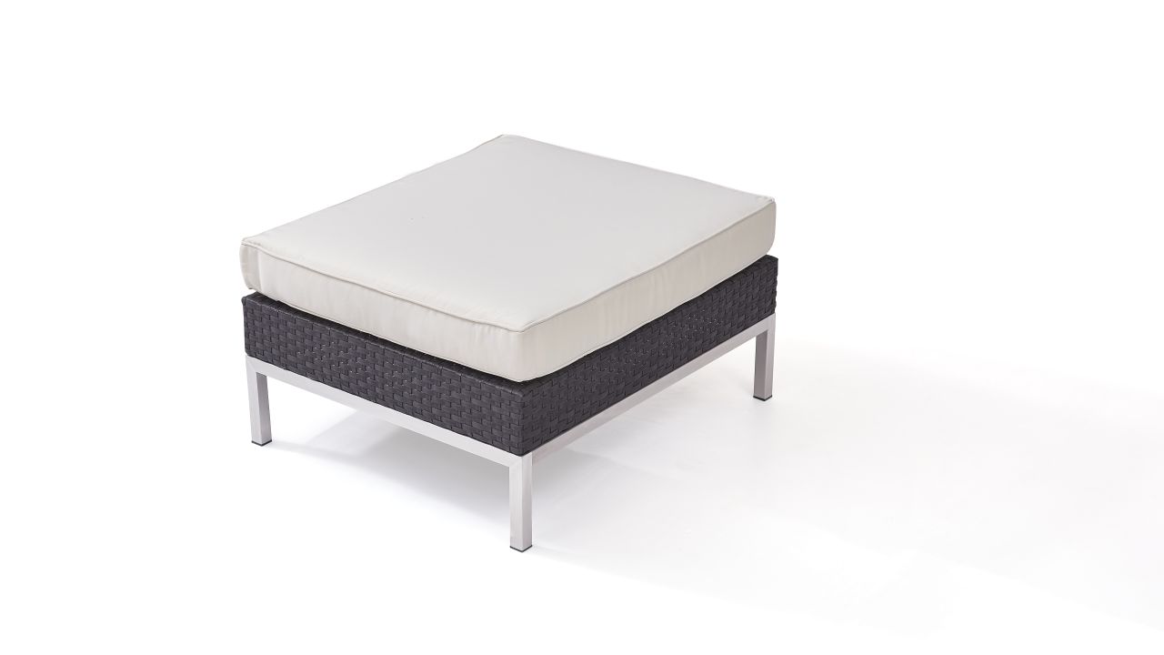 Polyrattan_Edelstahl_Silva_Hocker_85cm_anthrazit_8