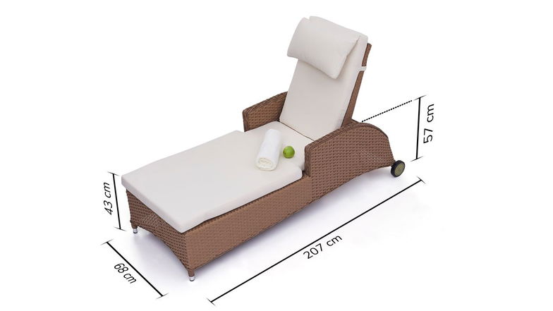 Doona Sun Lounger Compact (grau)