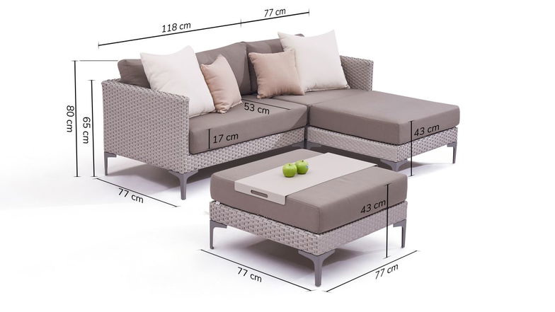 Slim Mesa Lounge Mini rechts