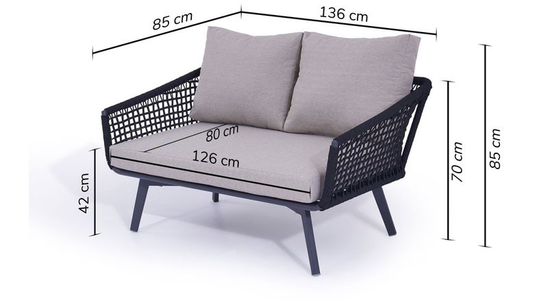 Sofa Diva 136 cm