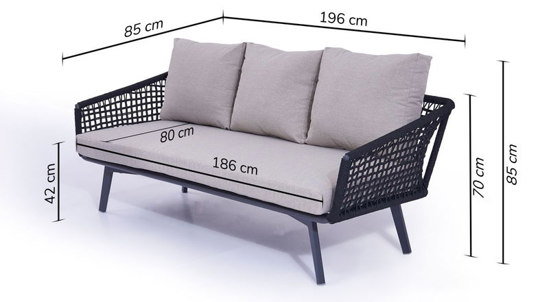Sofa Diva 196 cm