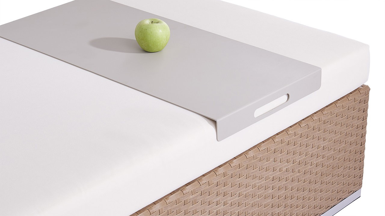 Tablett für Cube, Dominica und Silva Hocker bis 75 cm