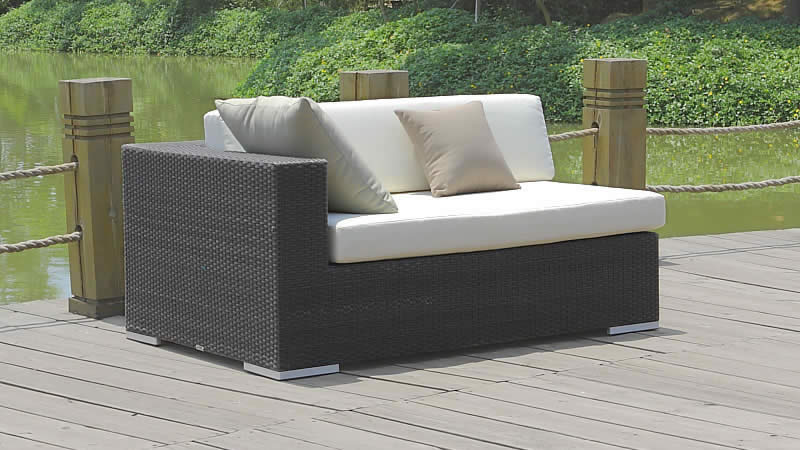 Cube Abschlusssofa 140 cm, links