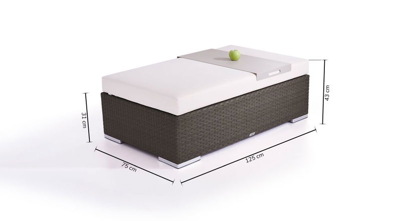 Cube Hocker 125 cm