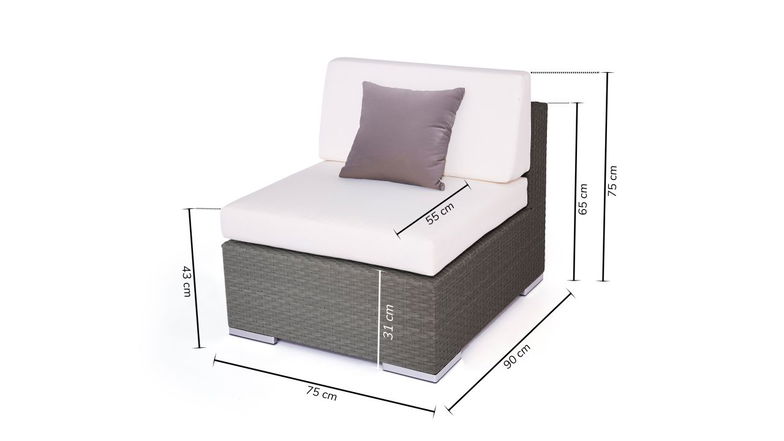 Cube Mittelsofa