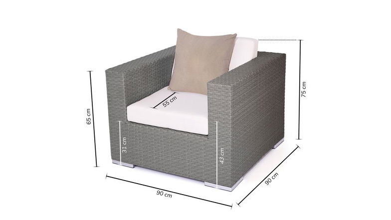 Cube Sessel 90 cm